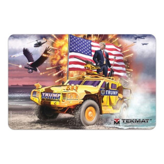 TekMat President Donald J Trump Armorer's Bench Mat 11"x17" Cloth Topped Neoprene