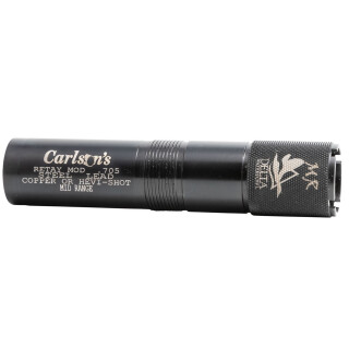 Carlson's Retay 12 Gauge Delta Waterfowl Extended Choke Tube MR Choke Stainless Steel Black Finish