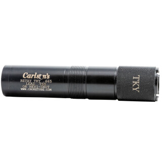 Carlson's Retay Extended Turkey Choke Tube 12 Gauge .665" Diameter Stainless Steel Matte Black