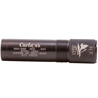 Carlson's Beretta/Benelli Mobil 20 Gauge Delta Waterfowl Extended Choke Tubes MR Choke Stainless Steel Black Finish