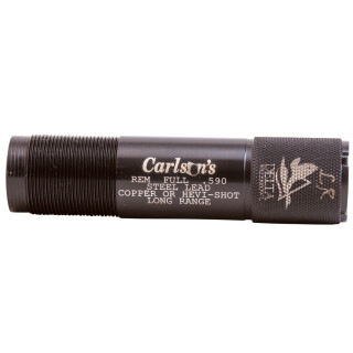 Carlson's Rem Choke 20 Gauge Delta Waterfowl Extended Choke Tubes LR Choke Stainless Steel Black Finish