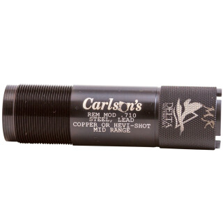 Carlson's Remington Rem Choke 12 Gauge Delta Waterfowl Extended Choke Tube MR Choke Stainless Steel Black Finish