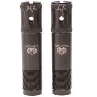 Carlson's Cremator Waterfowl Choke Tube 20 Gauge Extended Ported MR and LR Mossberg 500 Choke Tubes Steel Black Finish