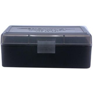 Berry's 403 Ammo Box .38/.357 50 Round Polymer Smoke/Black