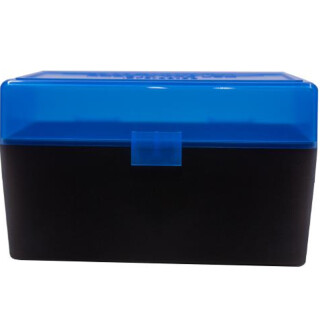 Berry's Ammo Box .243/.308 50 Round Polymer Blue/Black