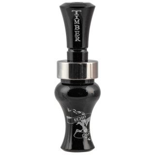 Echo Calls Timber Duck Single Reed Call Acrylic Black