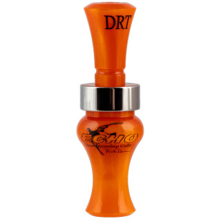 Echo Calls DRT Double Reed Duck Call Acrylic Orange