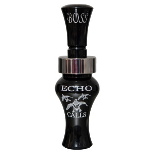 Echo Calls Boss Single Reed Duck Call Acrylic Black