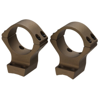 Browning X-Bolt Scope Rings 34mm Tube Low Height Burnt Bronze Cerakote