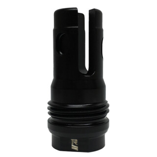 Rugged Suppressors R3 Flash Mitigation System 5.56 Threaded 1/2x28 Dual Taper Lock Compatible Steel Matte Black