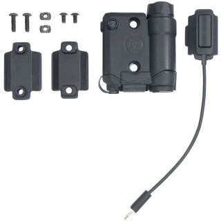 Crimson Trace CMR-301 Rail Master Pro Green Laser and Tactical Light 1000 Rail Mounted Polymer Rechargeable Black Finish