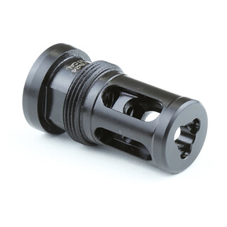 Griffin Armament Taper Mount Hammer Comp .30 Caliber 5/8x24 17-4PH Stainless Steel QPQ Finish Black