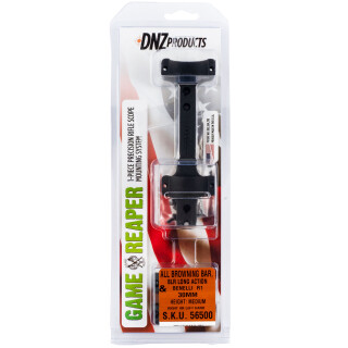 DNZ Products Game Reaper One Piece Scope Base/Ring Combo Browning BAR/Long Action BLR 30mm Tube Medium Height Aluminum Matte Black