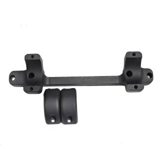 DNZ Game Reaper Remington 700 Long Action 30mm Tube 20 MOA 1 Piece Scope Rings and Base Combo Medium Height Black