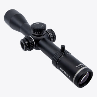 Riton X7 Conquer 3-24x50mm SFP Riflescope Illuminated G7 Reticle 34mm Tube 0.25 MOA Adjustment Side Adjustable Parallax 7C324AFI