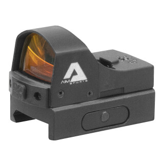 Aim Sports 1x24 Micro Reflex Sight 3.5 MOA Dot Size Aluminum Body Matte Black