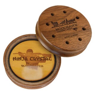 Woodhaven Custom Calls WH087 Ninja Crystal Friction Call Turkey Yelps Purrs Clucks Cutts