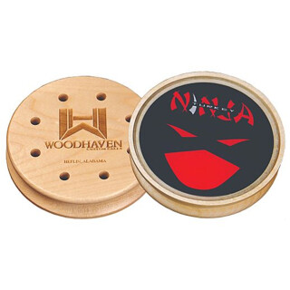Woodhaven Custom Calls Red Ninja Friction Call Glass Surface