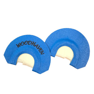 Woodhaven Custom Calls WH079 Blue Cutter Three Reed Clear Latex Call Turkey Yelps Purrs Clucks Cutts