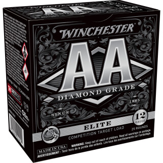 Winchester AA Diamond Grade 12 Gauge Ammunition 25 Rounds 2-3/4" #7.5 Copper Plated Lead 1-1/8oz