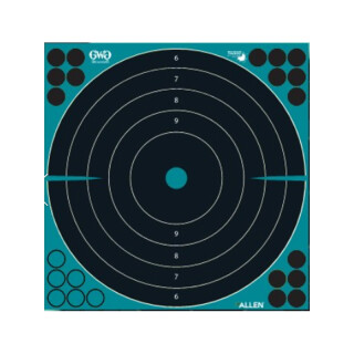 Allen GWG Splash 12" Bullseye Target Black/Indigo 5 Pack