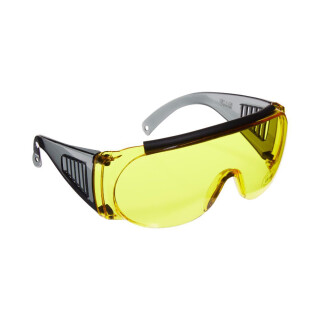 Allen Fit Over Shooting Glasses Yellow Lens Black Frame
