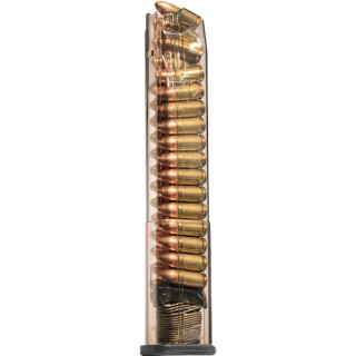Elite Tactical Systems, Heckler & Koch VP9, 9MM Magazine, 30 Rounds, Polymer, Translucent