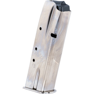 Mec-Gar Browning Hi-Power Magazine 9mm Luger 13 Rounds Steel Nickel MGBRHP13N