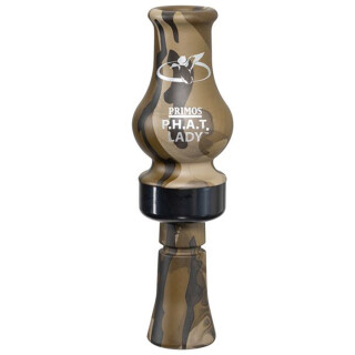 Primos Phat Lady Duck Call Single Reed Mossy Oak Bottomland Camo