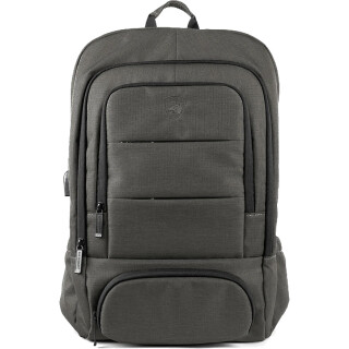 Guard Dog ProShield Flex Double Panel Bulletproof Backpack with Charging Bank Level IIIA Nylon Grey BPGDPSFCH