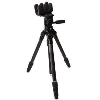 Kopfjager K800 CF Tripod with Reaper Grip System Shooting Rest Carbon Fiber Tripod Aluminum Mount Black