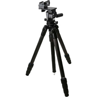 Kopfjager K800 CF Tripod with Reaper ARCA Rail System Shooting Rest Carbon Fiber Tripod Aluminum Mount Black