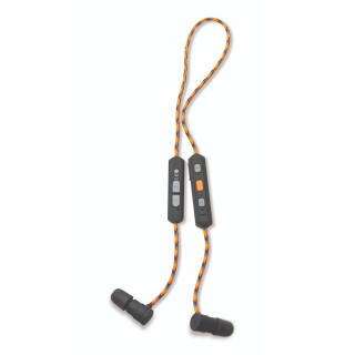Walkers Flexible Bluetooth Neckband 30 dB NRR Hearing Protection Rechargeable Black
