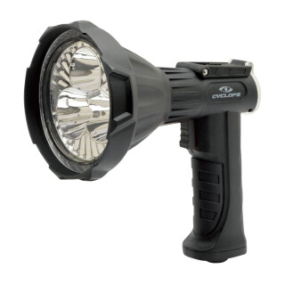 Cyclops RS 4000 Cree LED Black Rechargeable Lithium Spot Light 4000 Lumens.