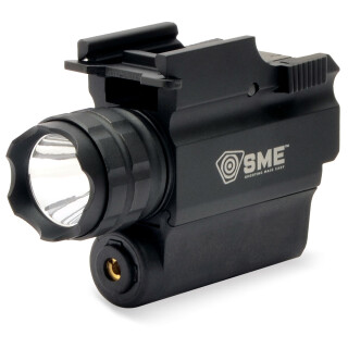 SME Compact Tactical Handgun LED Light with Laser
