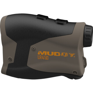 Muddy LR450 Laser Range Finder 7x 24mm Measure to 450 Yards Waterproof Polymer Tan