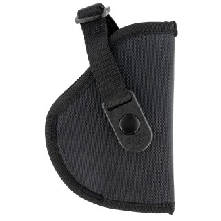 Birchwood Casey Compact Semi Automatic 3.25" to 3.75" Barrel Nylon OWB Holster Size 08 Ambidextrous Matte Black