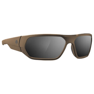 Magpul Radius Eyewear Gray/Silver Mirror Polycarbonate Lens Z87+ and MIL-PRF 32432 Rated TR90NZZ Frame Flat Dark Earth