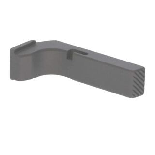 Rival Arms Extended Magazine Release for Glock 17/19/34 Gen 3 Models CNC Machined Aluminum Anodized Clear Natural Finish