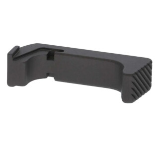 Rival Arms Extended Magazine Release for Glock 43 Frames CNC Machined Aluminum Anodized Matte Black