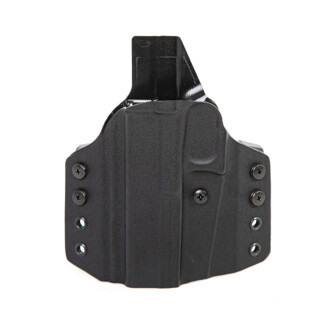 Uncle Mike's CCW Holster fits Springfield XD Full Sized and Compact 9/40 OWB Left Hand Polymer Black