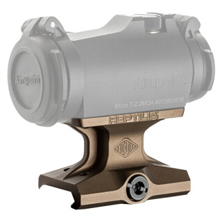Reptilia DOT Mount For Aimpoint Micro T2 Foot Print Lower 1/3 Co-Witness Aluminum Flat Dark Earth