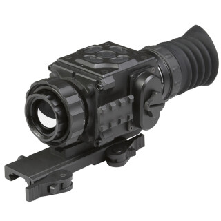 AGM SECUTOR TS25-384 1.2x50mm Thermal Imaging Riflescope 11 Image Palettes Picatinny Mount Two CR123A Batteries Black