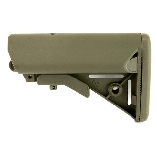 B5 Systems Enhanced SOPMOD AR-15 Stock Mil-Spec Diameter Polymer OD Green