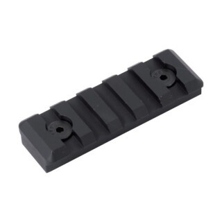 Timber Creek Outdoors M-LOK 5 Slot Picatinny Rail Black Anodized M 5S PR BL