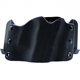 Stealth Operator Compact Clip OWB Right Hand Holster Fits Over 150 Pistol Models Polymer Black