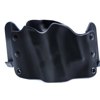Stealth Operator Compact Clip OWB Left Hand Holster for over 150 Guns Polymer Black
