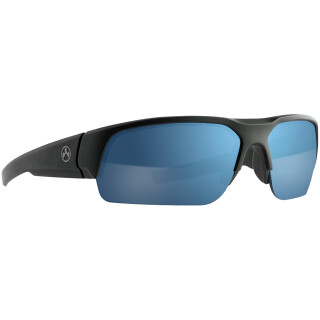 Magpul Helix Eyewear Ballistic Glasses Bronze Lens Blue Mirror Black Frame