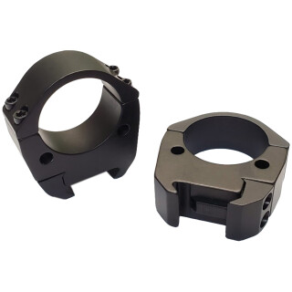 Talley Manufacturing Modern Sporting Rings 34mm Tube Medium Height fits Picatinny Rail Aluminum Black Anodized Finish