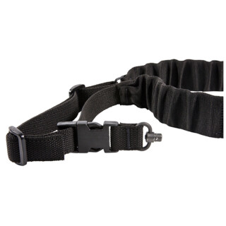 Blue Force Gear UDC Padded Bungee Single Point Sling with Push Button Attachment Nylon Black UDC-200-BG-PB-BK